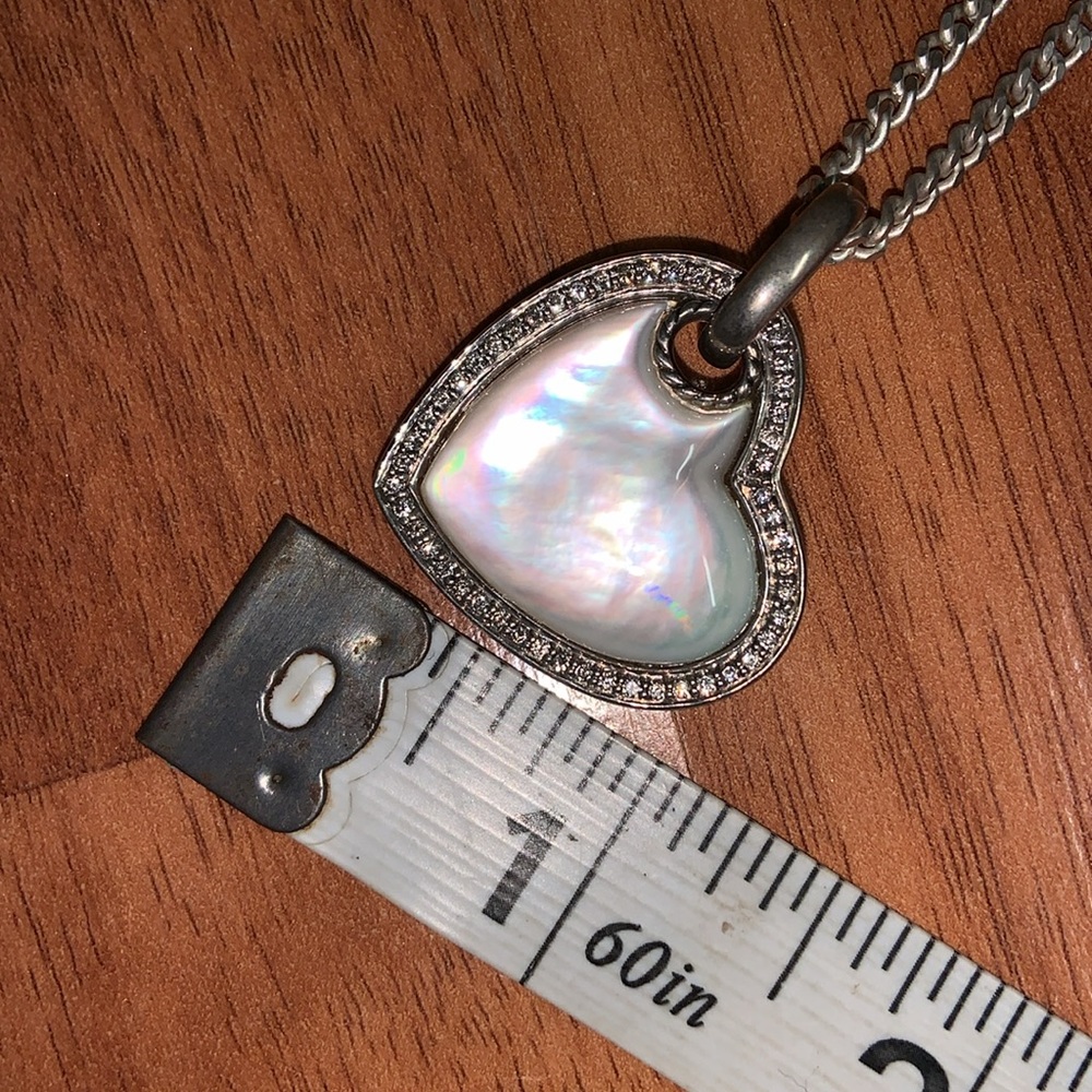 Authentic David Yurman Elements Heart Amulet - image 6